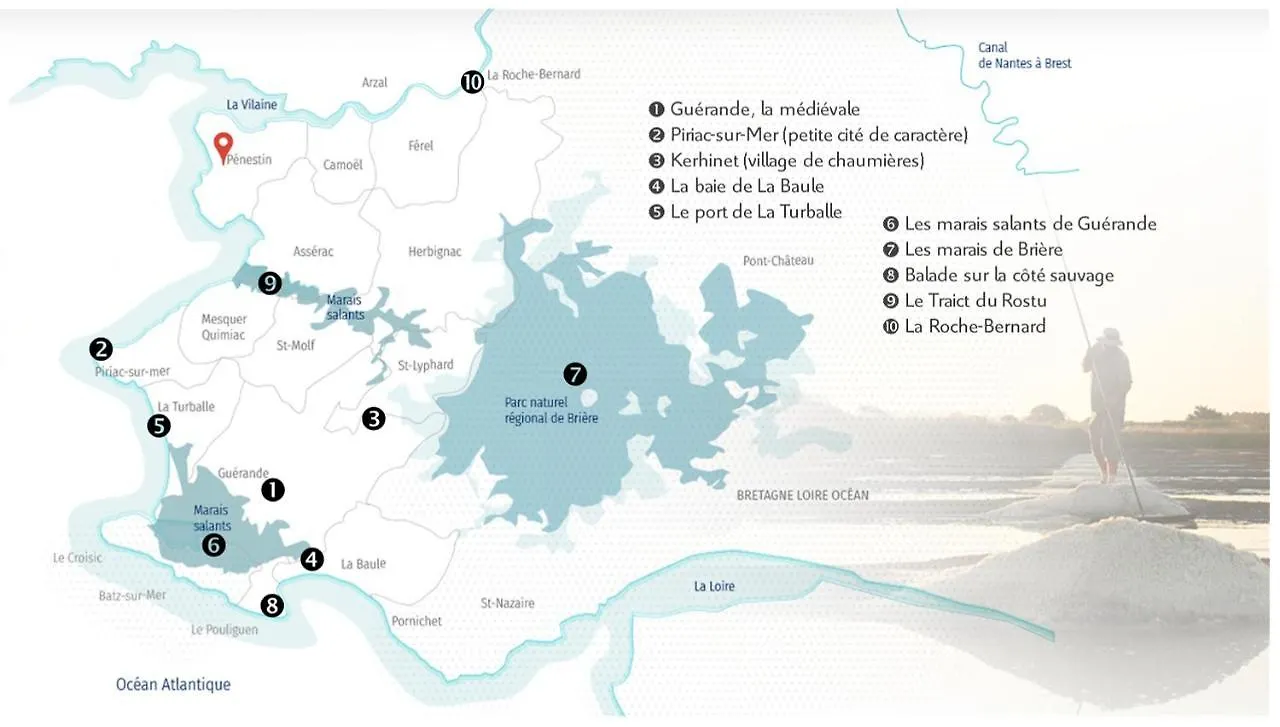 Detente, Nature & Ocean En Bretagne - Le 154 Penestin Holiday home
